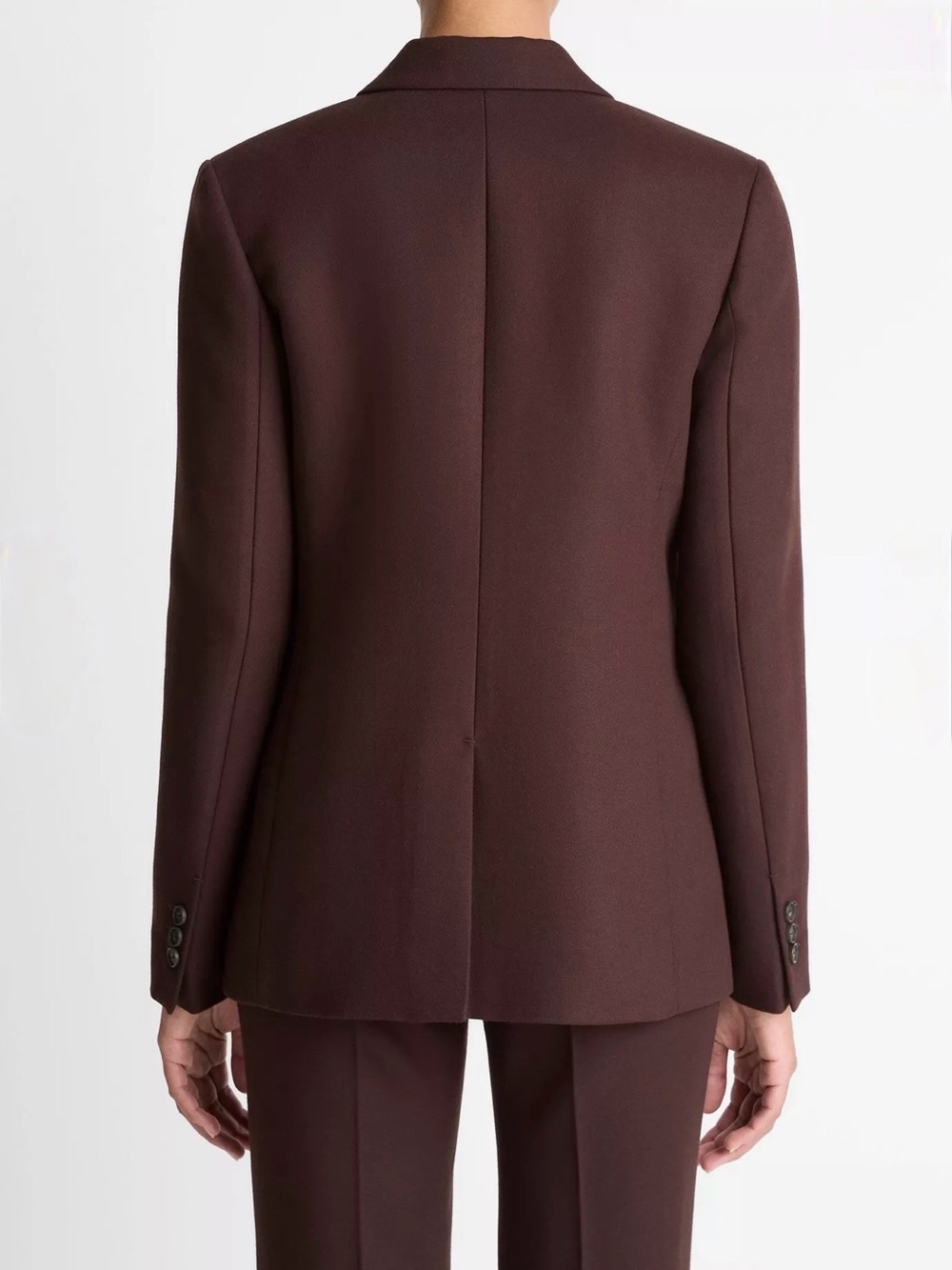 Vince Womens Tailored Flare Leg Suit Pants - Brown NWT Size 4 - Picture 2 of 9